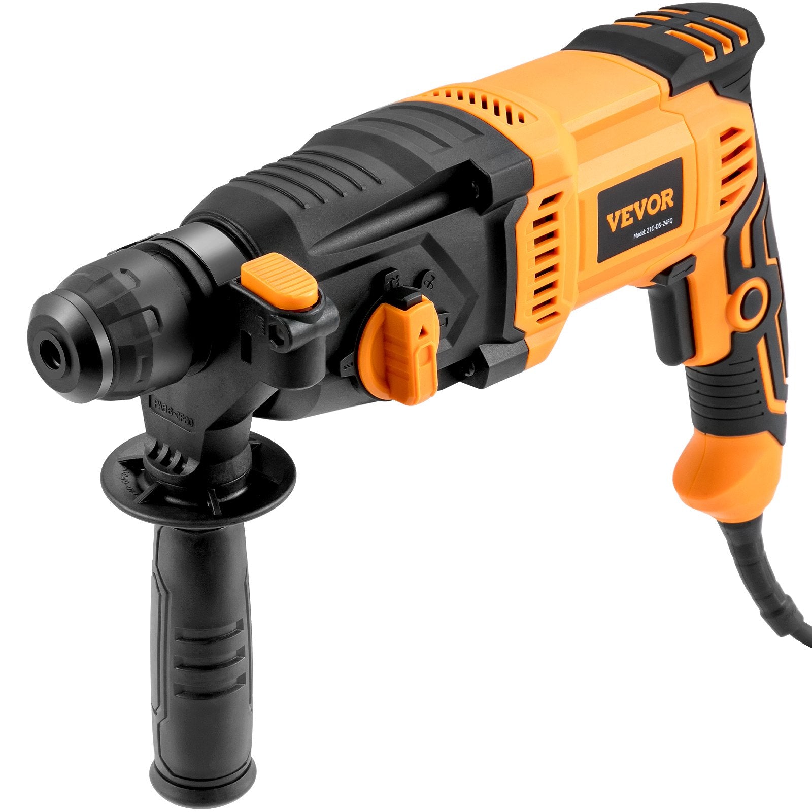 800W Corded Rotary Hammer Drill – 8A Motor, 4-Function SDS Concrete & Metal Drill