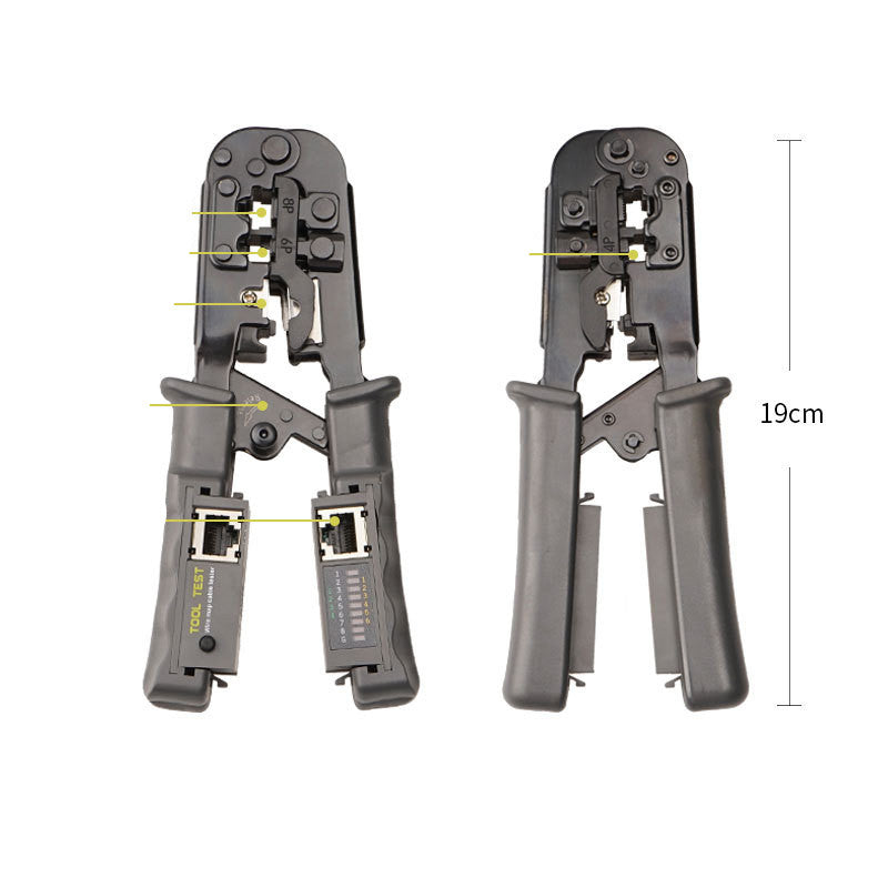 2-in-1 RJ45 Network LAN Cable Crimper Pliers