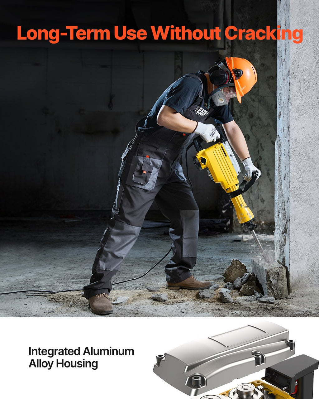 2200W Demolition Jack Hammer Concrete Breaker