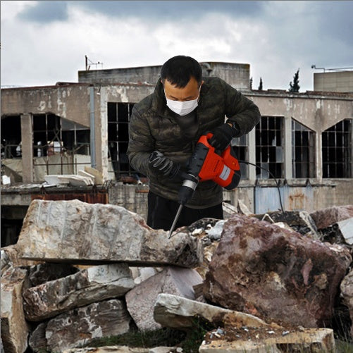 TitanForce 1100W SDS-Plus Rotary Hammer Drill – 3-Function Professional Power Tool