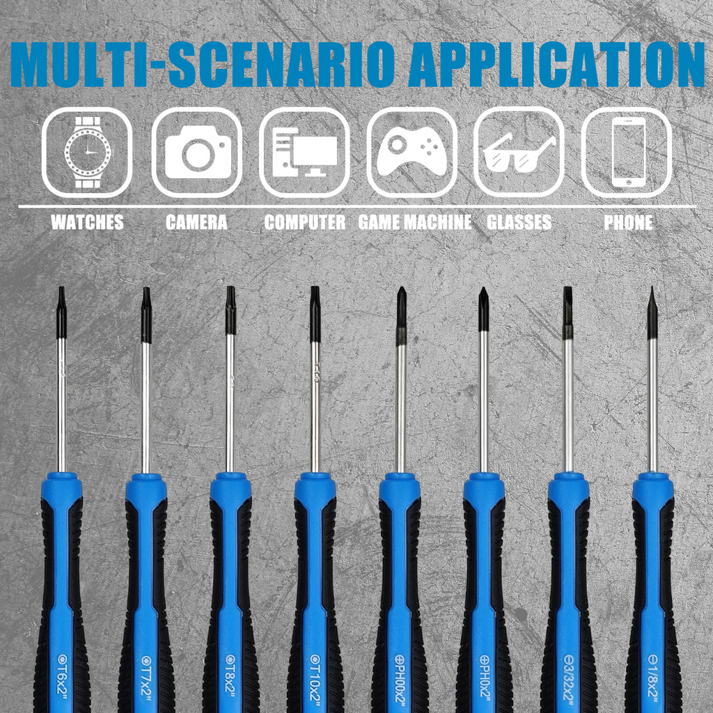 One Hundred-Piece Screwdriver Set, Home Repair Tool Kit, Automotive Repair Tools