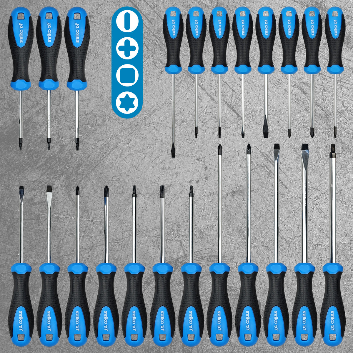 One Hundred-Piece Screwdriver Set, Home Repair Tool Kit, Automotive Repair Tools